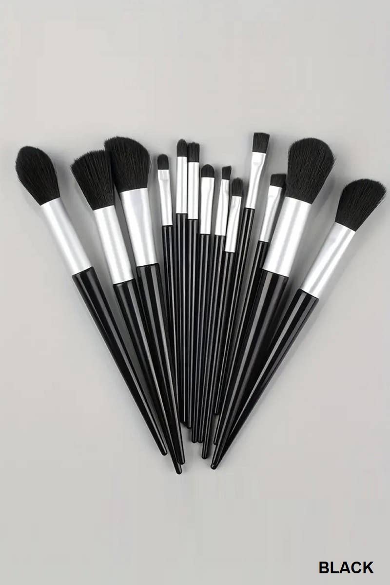 ๐ Crown & Contour: 13-Piece Brush Set