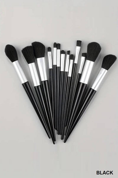 💋 Crown & Contour: 13-Piece Brush Set